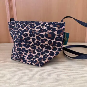 Herve Chapelier 숄더백 XS 사이즈 (팬서 패턴)