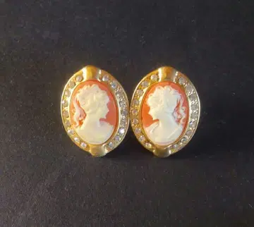 E254 귀찌 카메오 빈티지