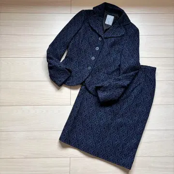 더마 컬렉션 셋업 수트 9호 네이비 레이스 엘레강트