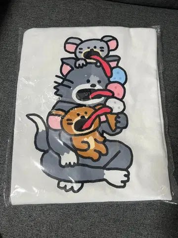 톰과 제리 해피 복권 T셔츠 1번 복권 B상