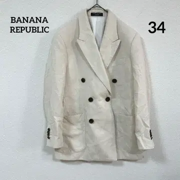 BANANA REPUBLIC 아이보리 테일러드 자켓