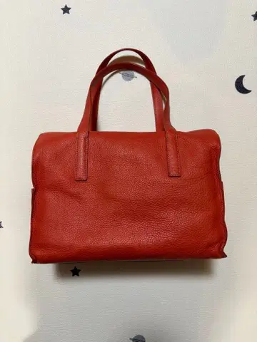 MARGARET HOWELL 가죽 핸드백 레드