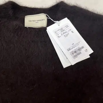 새상품 유나이티드 애로우즈 폭스 캐시미어 크루넥 니트