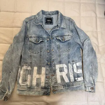 ZARA 라이트 블루 데님 자켓 L