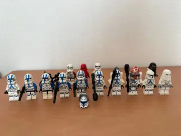 LEGO 미니 피규어 17개 자전거 501