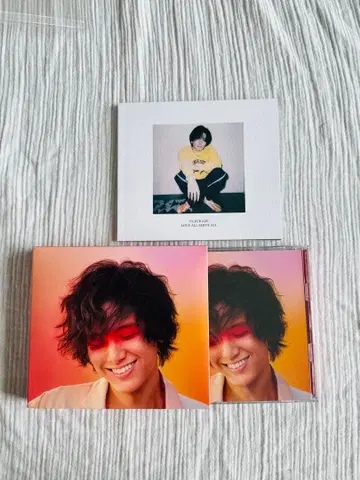 후지이 카제 LOVE ALL SERVE ALL 초회 한정판 익명 배송