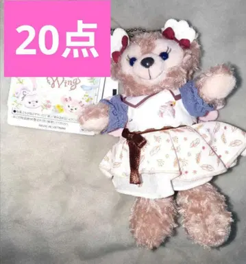 디즈니씨 wishing wing 인형 배지 셰리 메이 20개