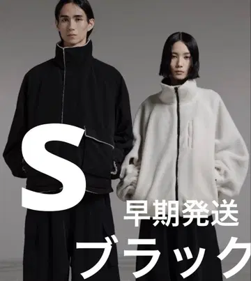 sinss 리버서블 블루종 블랙 S