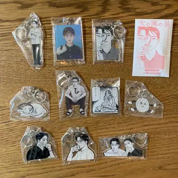 여자의 정원의 별 아크릴 참 컬렉션 컴플리트 세트