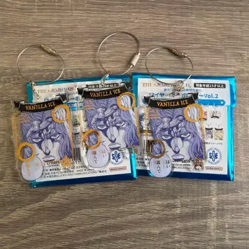 바닐라 아이스 죠죠 월드 아크릴 키링