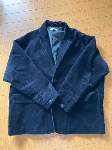 FREAK'S STORE 블랙 코듀로이 자켓