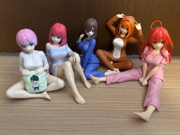 5등분의 신부 프라이스 피규어 릴랙스 타임 5체 세트