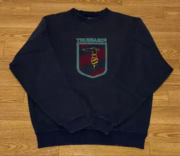 90s 빈티지 TRUSSARDI 트루사르디 빅 로고 맨투맨