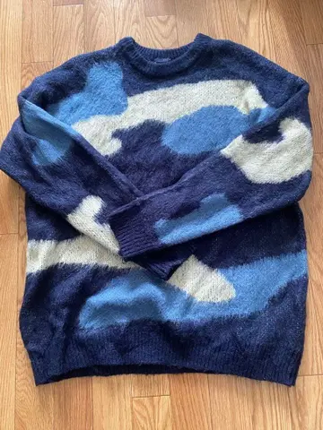 남성용 니트 스웨터