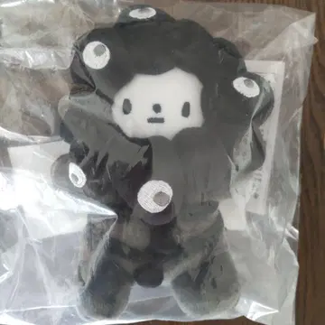 먀쿠먀쿠 킷코짱 봉제 인형 키링 블랙