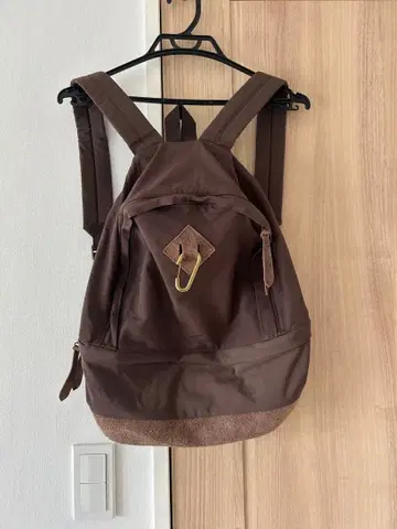 Master&co 브라운 럭색 백팩