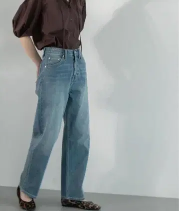 스트레치 스트레이트 데님