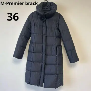 M-premier BLACK 엠프리미어 블랙 롱 다운 36