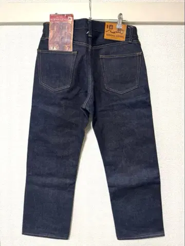 KOJIMA GENES 23oz 다크 인디고 스트레이트 데님