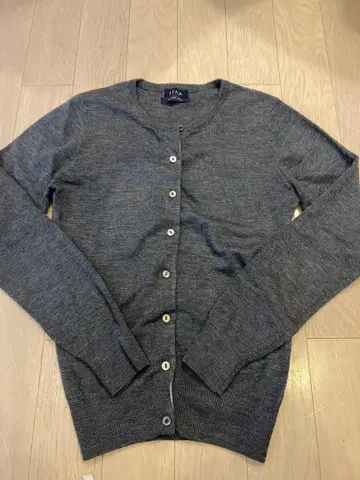 IENA 그레이 긴팔 가디건