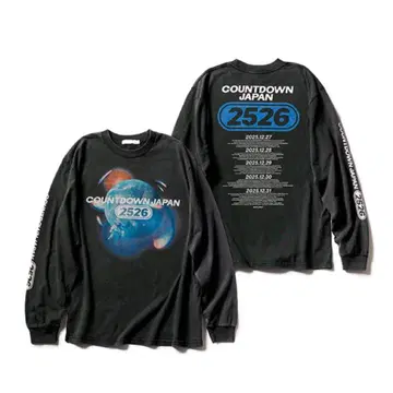 CDJ2526 빈티지풍 롱T EARTH 롱T