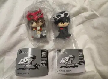 페르소나 5 어깨 쿵 fig. 주인공 아케치 고로 세트 조커 크로우