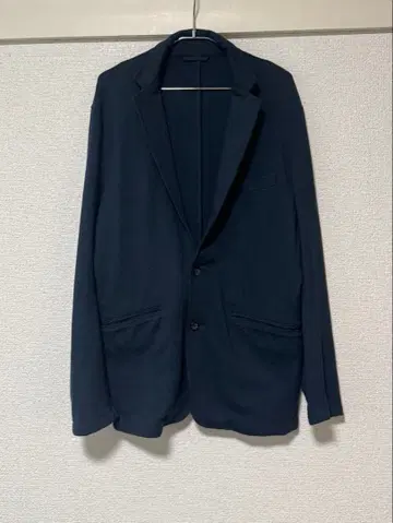 NANO universe 스트레치 테일러드 자켓 네이비