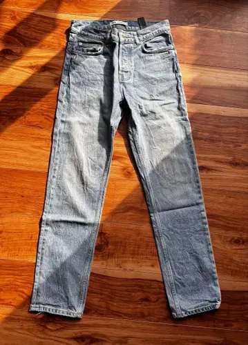 ZARA 스트레이트 데님 라이트 블루 EUR38 4