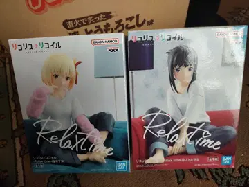 BANDAI Relax time 리코리스 리코일 피규어 2체 세트