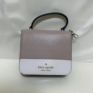 케이트 스페이드 숄더백 핑크/화이트