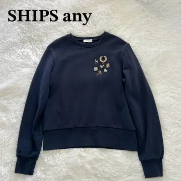 쉽스에니 손세탁 가능 속기모 비쥬 크루넥 컴팩트 풀오버