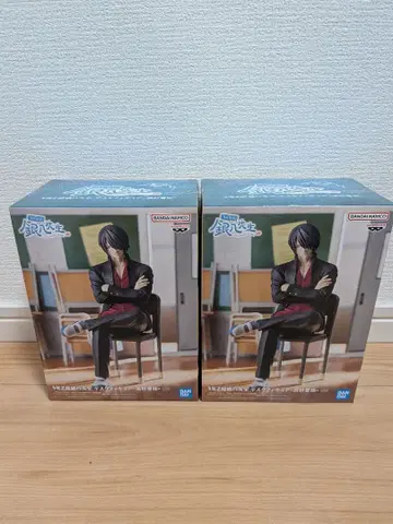 은혼 3년 Z반 긴파치 선생님 타카스기 신스케 피규어 2개 세트