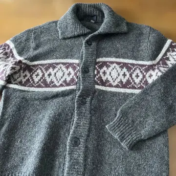 GAP 울 노르딕 무늬 가디건 XL 사이즈