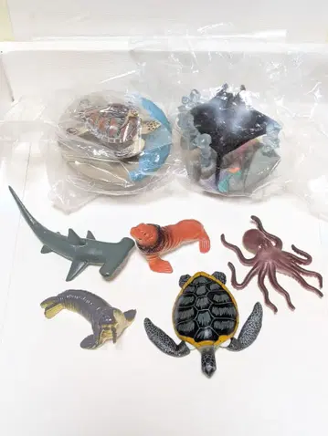 새상품 오키나와츄라우미 수족관 한정품 가챠 해양 생물 등 묶음 판매