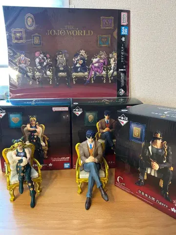제일복권 죠죠의 기묘한 모험 JOJO WORLD C상 F상 A상 세트