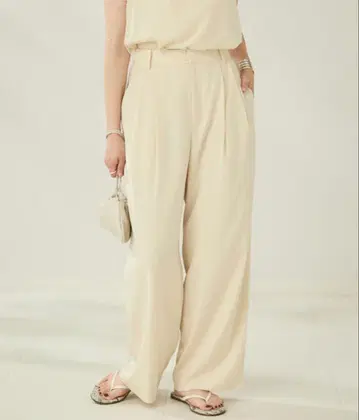 plage FLUID TUCK TROUSERS 팬츠 플라주 이에나 36