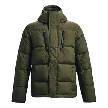 언더아머 다운 자켓 1369372 카키 M(MD)