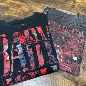 BABYMETAL T셔츠 2종 (중고, 새상품)