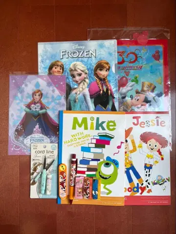 디즈니 문구 세트