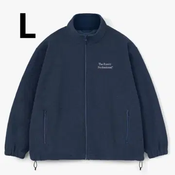 네이비 플리스 자켓 L 사이즈