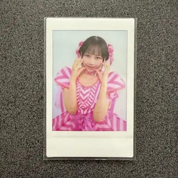 마츠모토 카렌 프린트 폴라로이드 캔디 의상