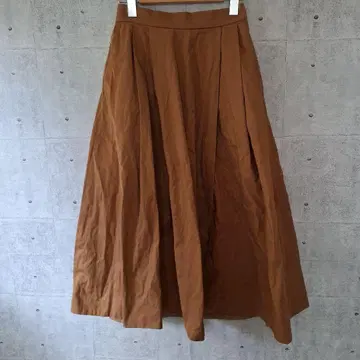 URBAN RESEARCH DOORS 코튼 플레어 스커트