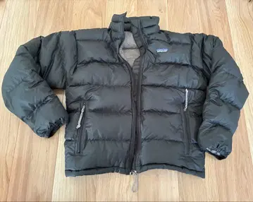 레어 파타고니아 F02 패커블 다운 자켓 S 블랙 두툼한 짧은 기장