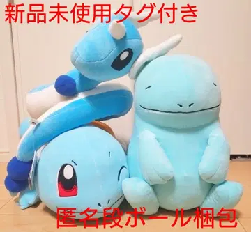 포켓몬 봉제 인형 세트 물가 친구들 신뇽 누오 꼬부기