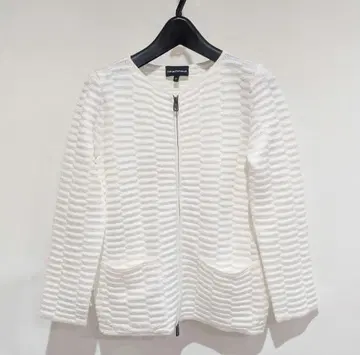 EMPORIO ARMANI 엠포리오 아르마니 니트 지퍼 가디건