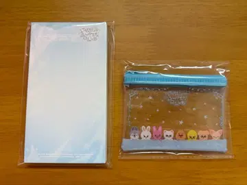 [미개봉 새상품] straykids 본국 시즌그리팅 파우치 메모