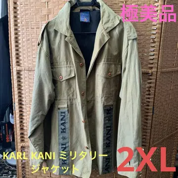 KANI 밀리터리 자켓 올리브 그린