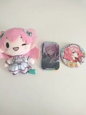 프로세카 모모이 아이리 후와푸치 캔뱃지 모음