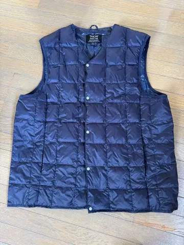 TAION 네이비 퀼팅 베스트 2XL [ 새상품급 ]