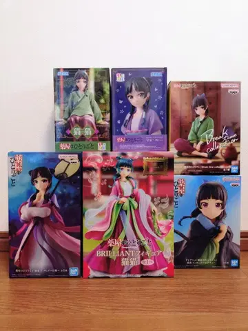 약사의 혼잣말 마오마오 피규어 6개 묶음 판매